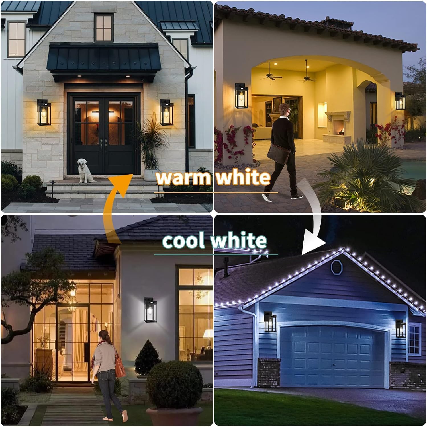 Colbor Faretti Solari a LED da Esterno, 2Pcs - immagine 6