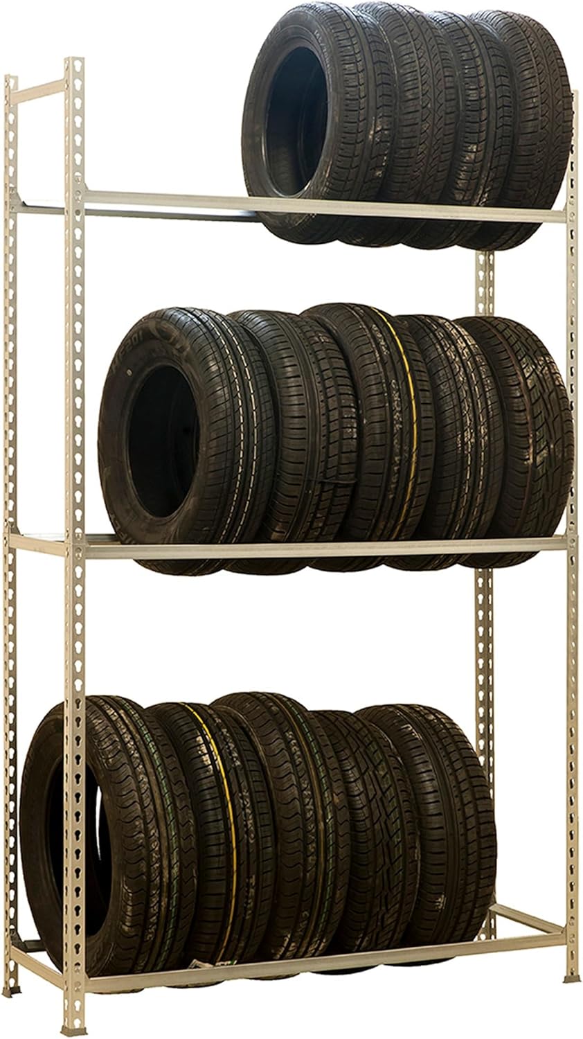 Simon Rack Ripiano Porta Pneumatici 12 Posti Zincato - immagine 4