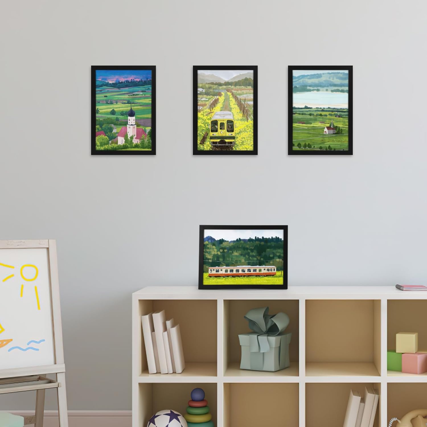 Horlimer Cornice A4 MDF 15 Pezzi, Nero - immagine 5