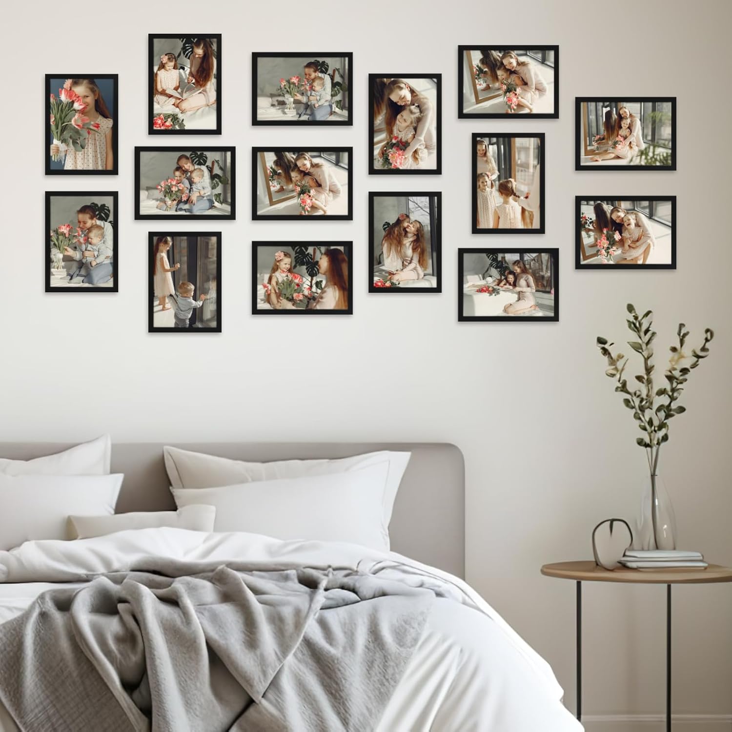 Horlimer Cornice A4 MDF 15 Pezzi, Nero - immagine 6