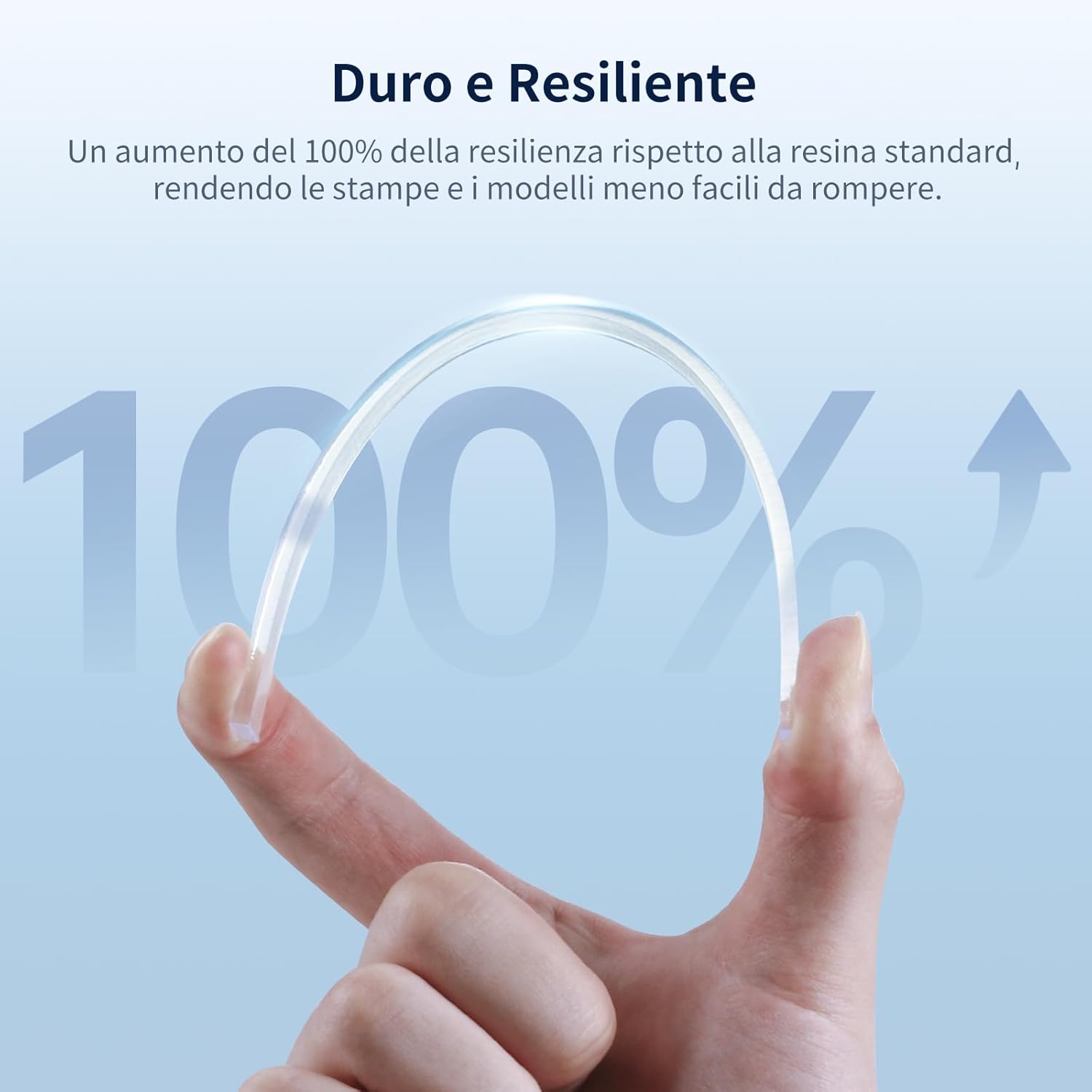 ANYCUBIC Resina Alta Trasparenza per Stampante 3D (2kg) - immagine 5