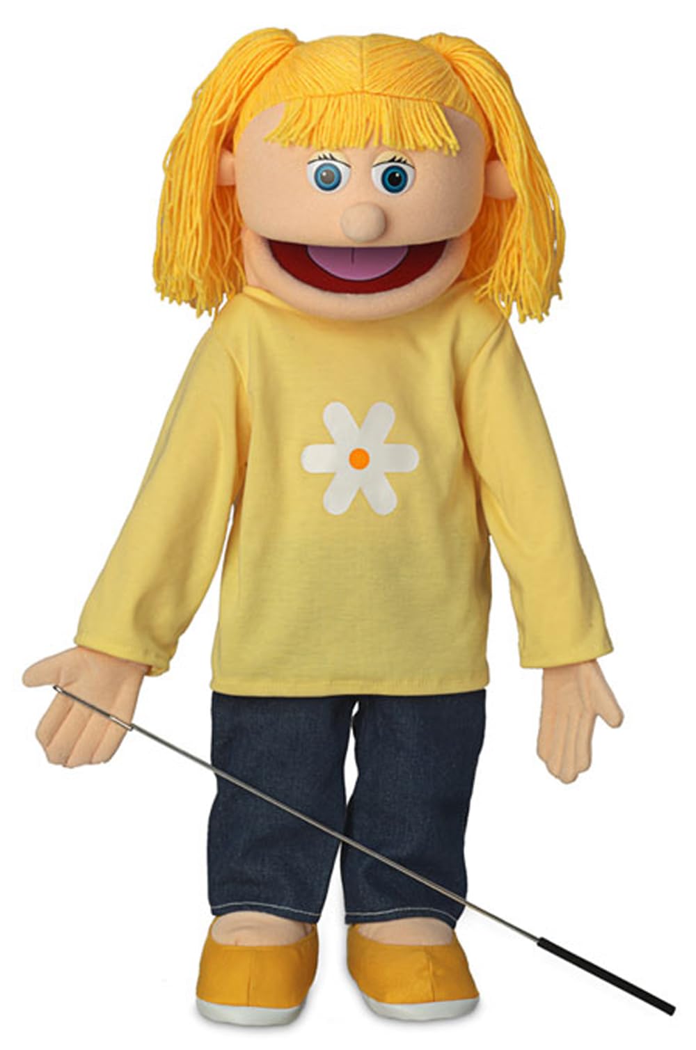 "Katie" - Full Body Puppet 25In, Peach by Silly Puppets