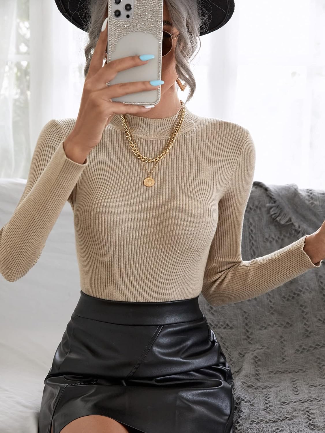 LEÑERA ACERO 48X30X57 NEGRO - immagine 5