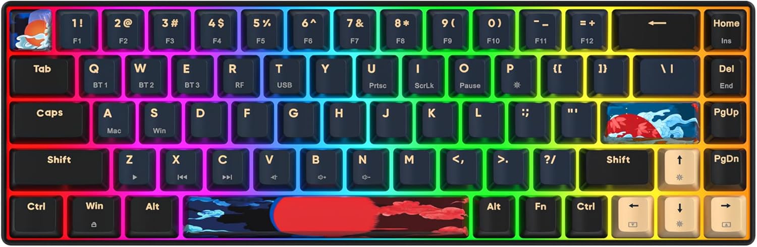 Solidee Tastiera Meccanica RGB Wireless 65% - immagine 2