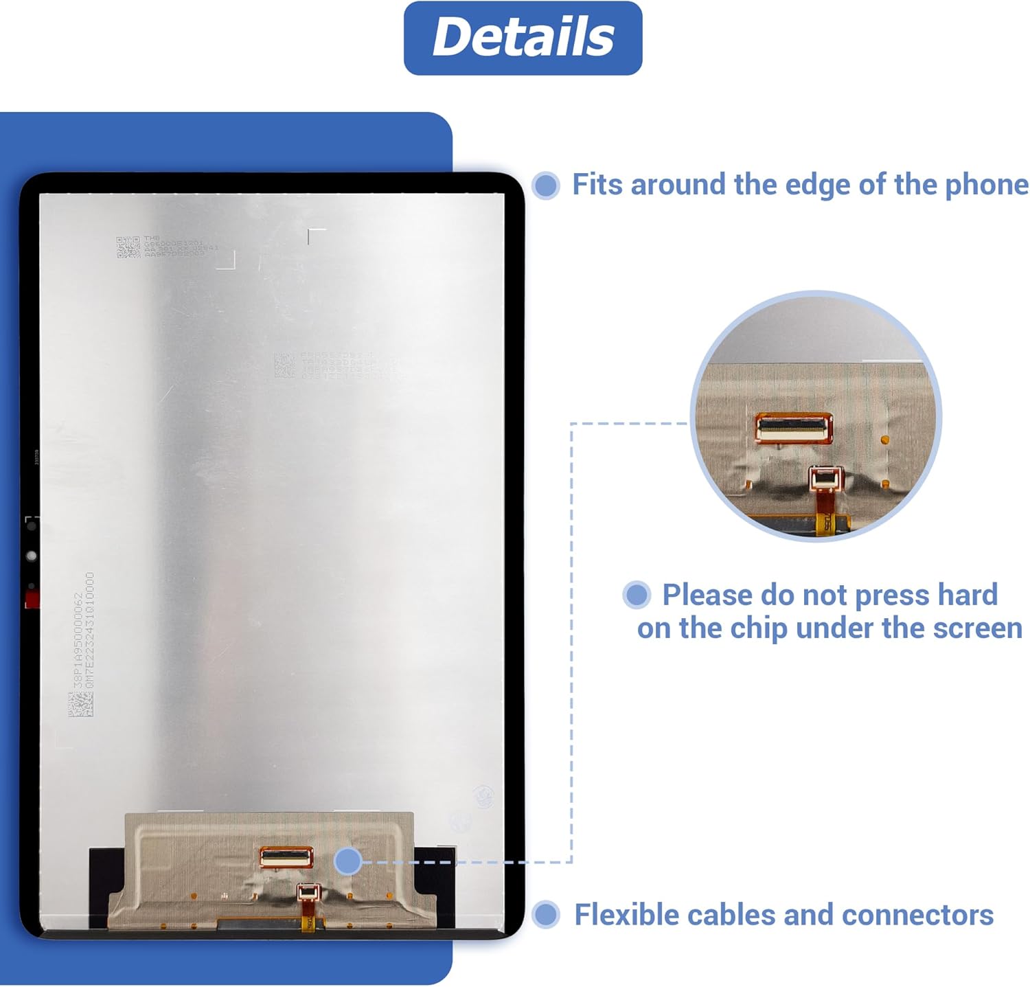 Display LCD di Ricambio per Google Pixel Tablet 11" 2023 - immagine 5