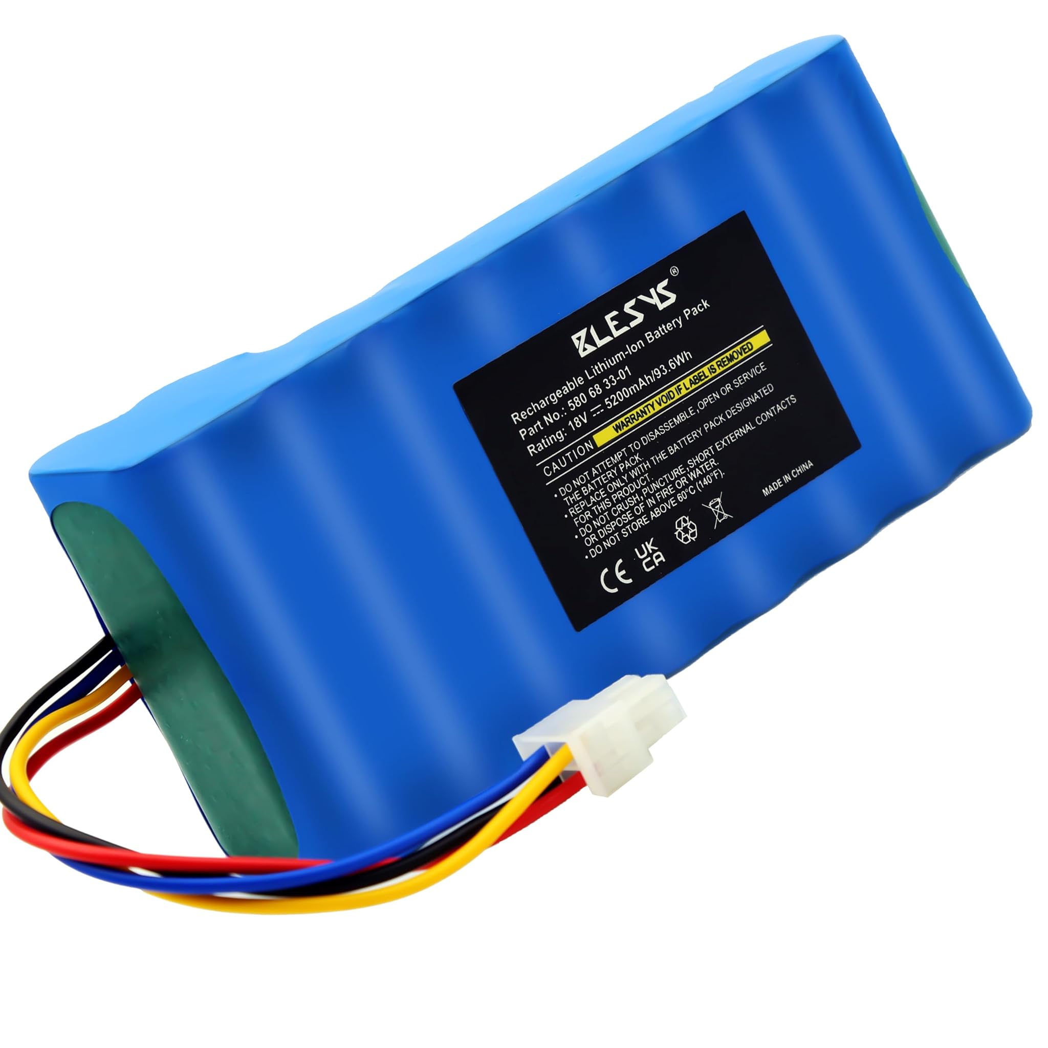 Blesys Batteria 18V 5200mAh per Husqvarna Automower