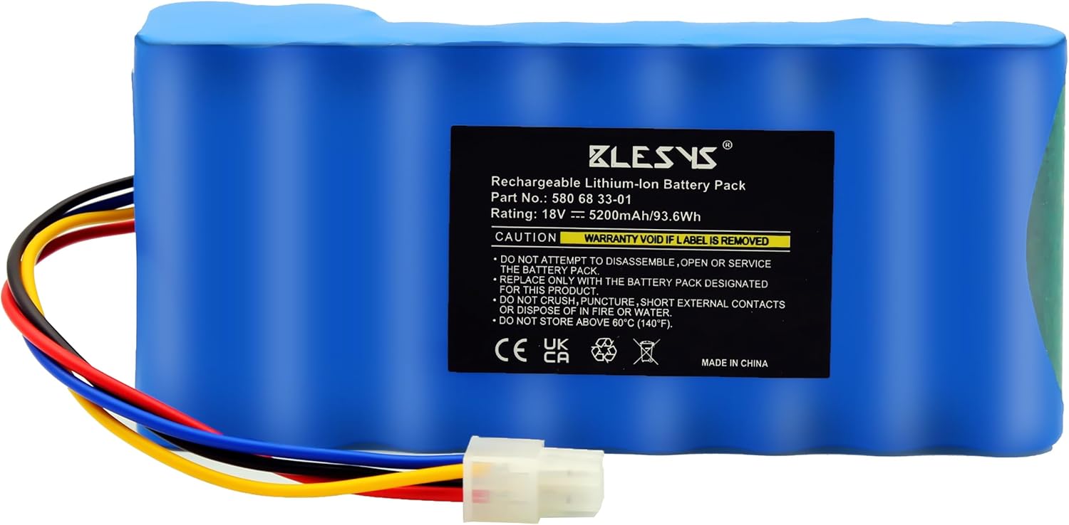 Blesys Batteria 18V 5200mAh per Husqvarna Automower - immagine 8