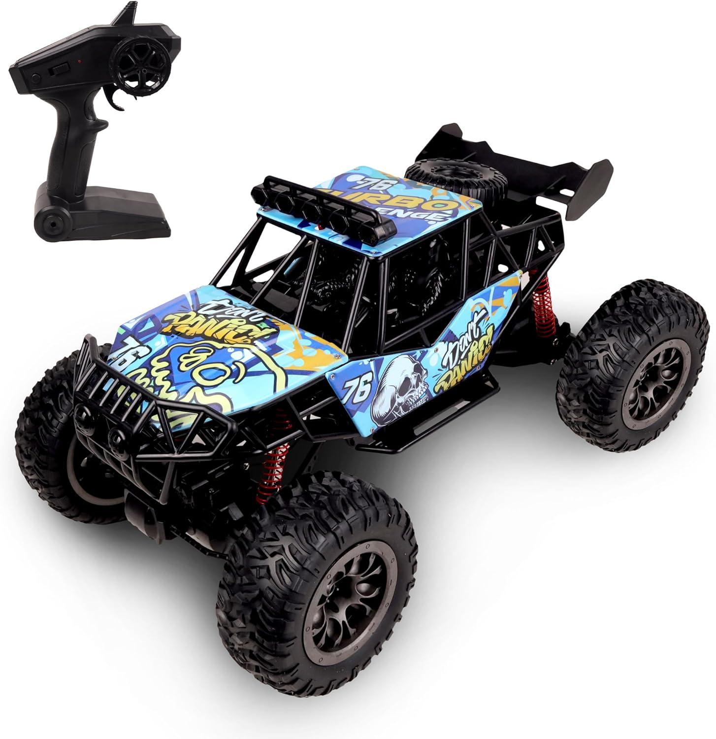 TURBO CHALLENGE Turbo Titan - Auto RC Off Road 1:8, Blu - immagine 2