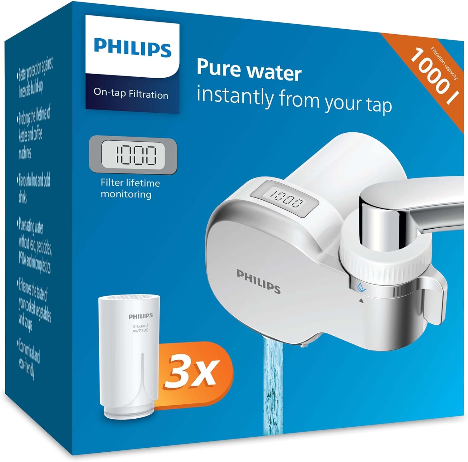 Philips Water Ontap Filter AWP3705P3/10 Microfiltrazione - immagine 1
