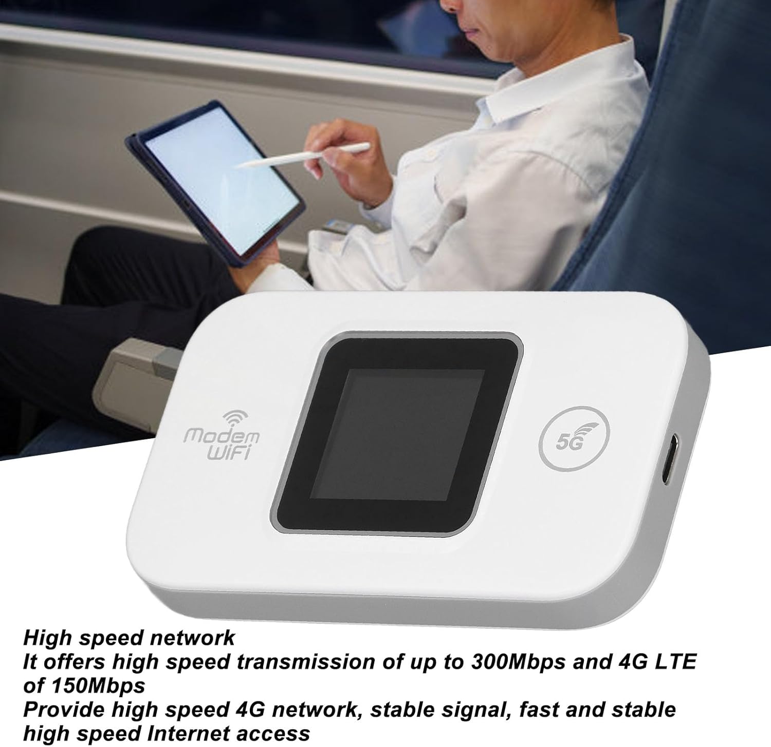 Hotspot da Viaggio Portatile 4G LTE Sbloccato - immagine 2