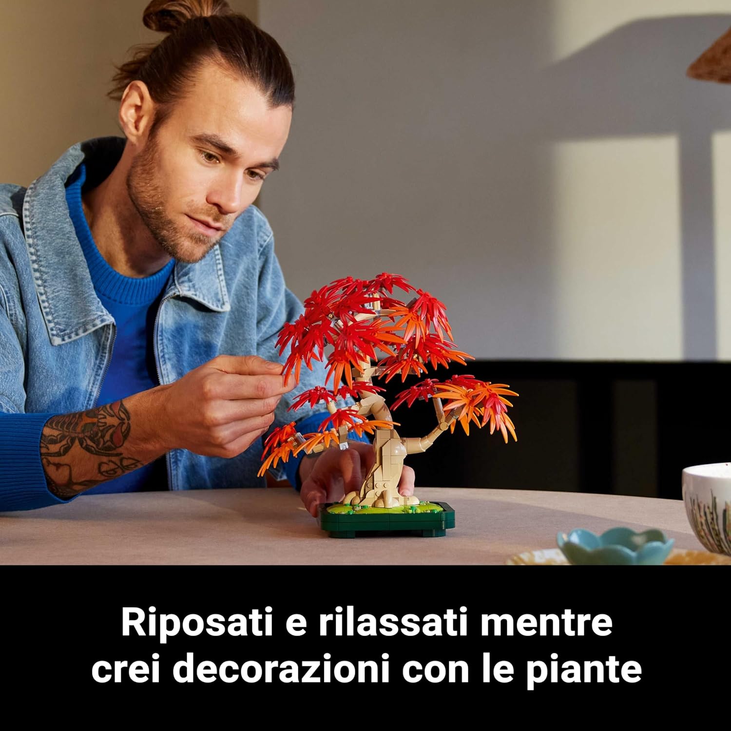 Lego Botanicals Bonsai di Acero Rosso Giapponese - immagine 3