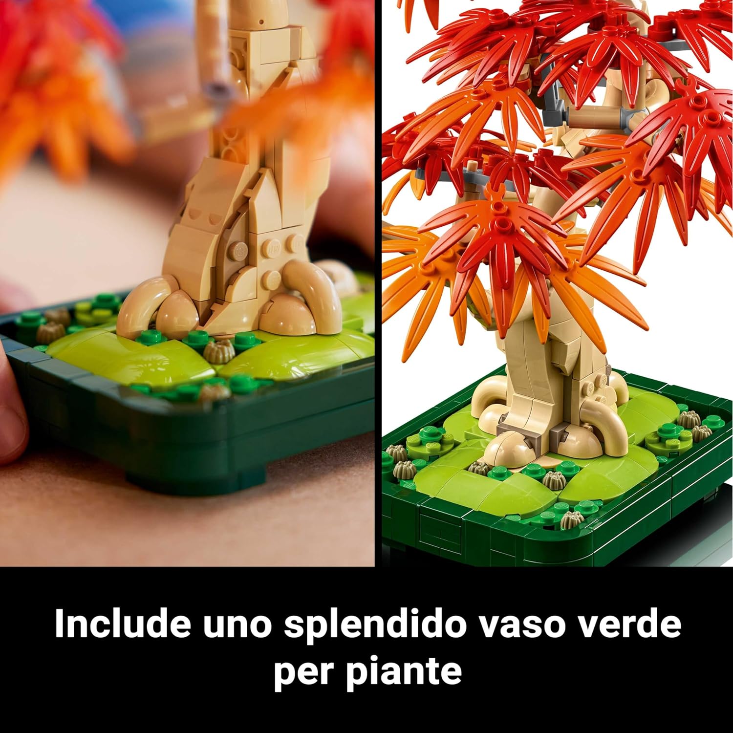 Lego Botanicals Bonsai di Acero Rosso Giapponese - immagine 5