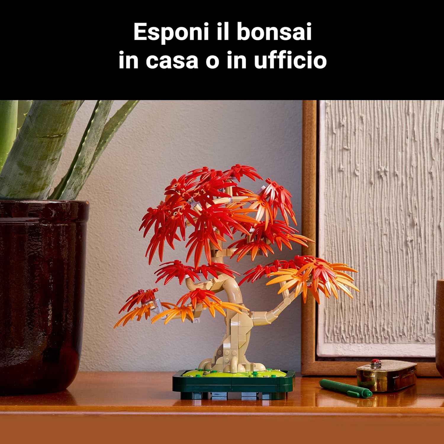 Lego Botanicals Bonsai di Acero Rosso Giapponese - immagine 6