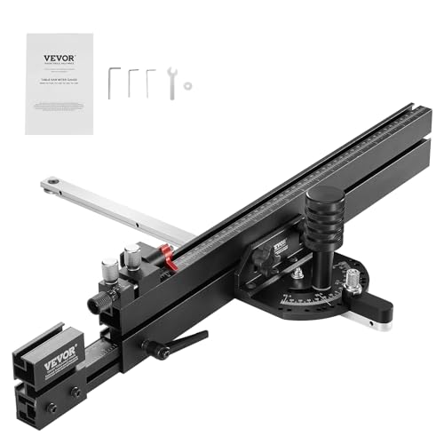 VEVOR Battuta obliqua in lega di alluminio 48-89 cm