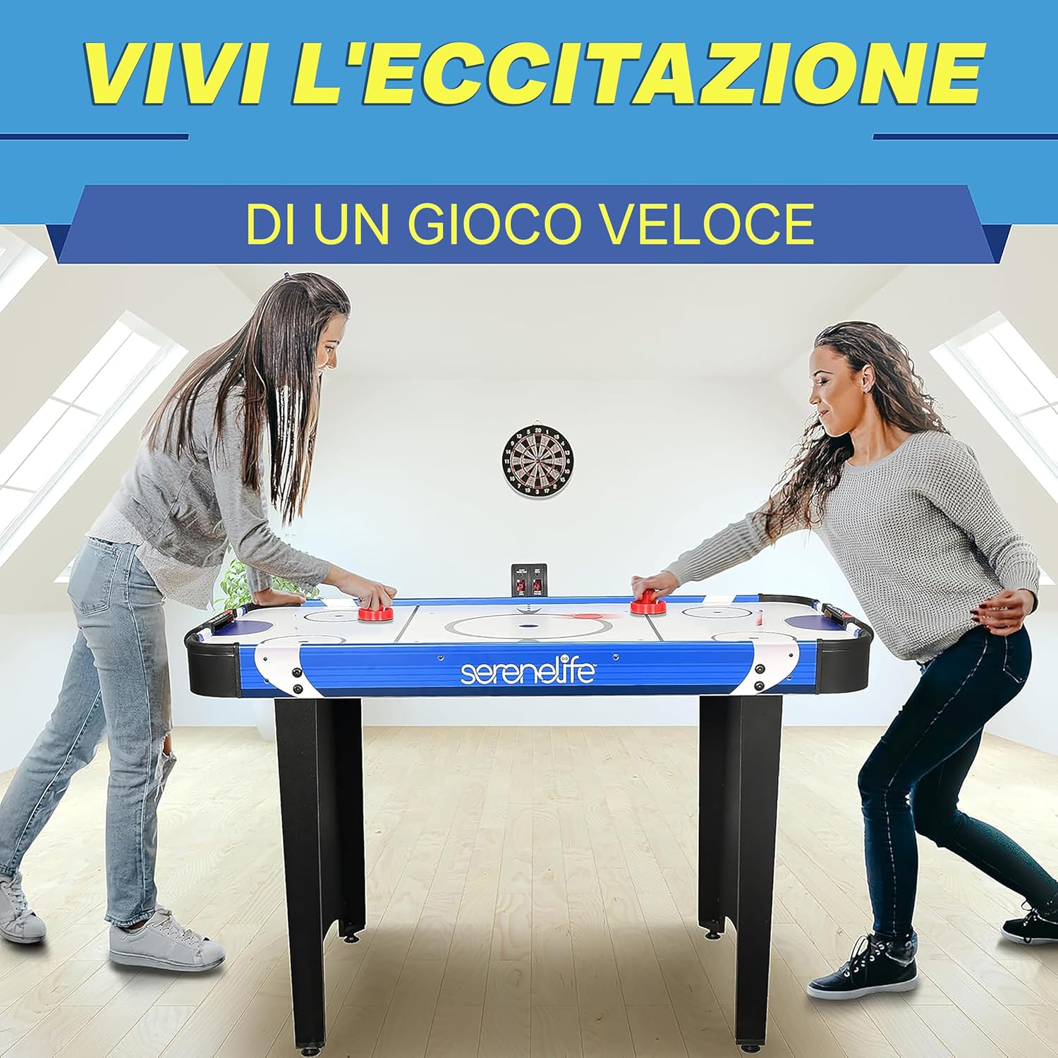 SereneLife Hockey da Tavolo con Motore - immagine 3