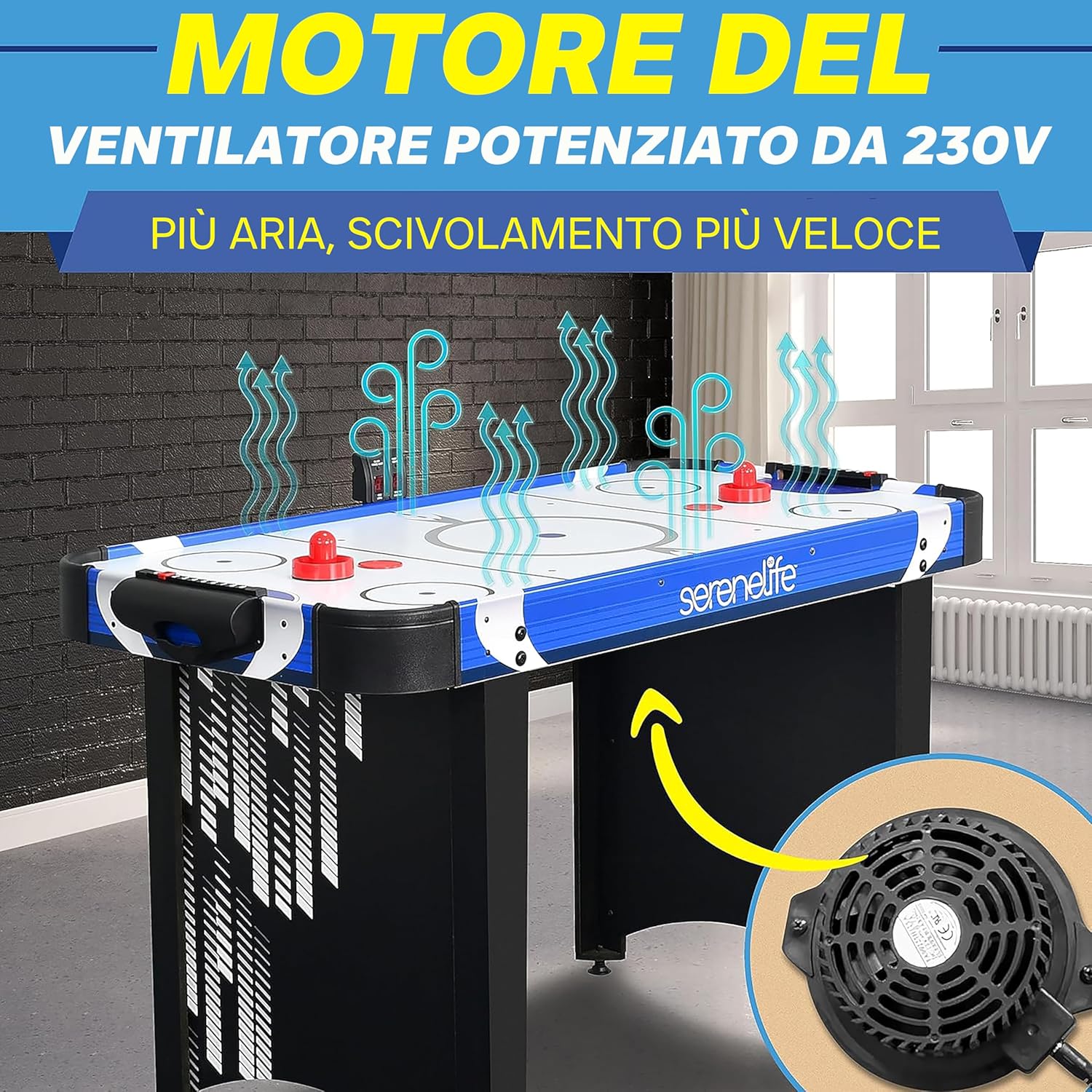 SereneLife Hockey da Tavolo con Motore - immagine 5