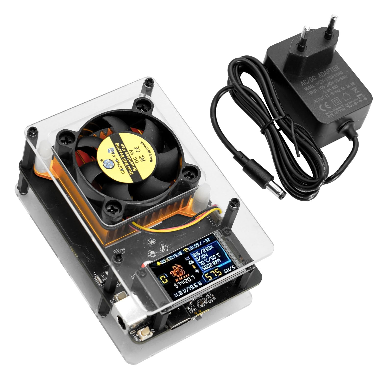 NerdMiner NMaxe Solo Bitcoin Miner BM1366 ASIC Chip