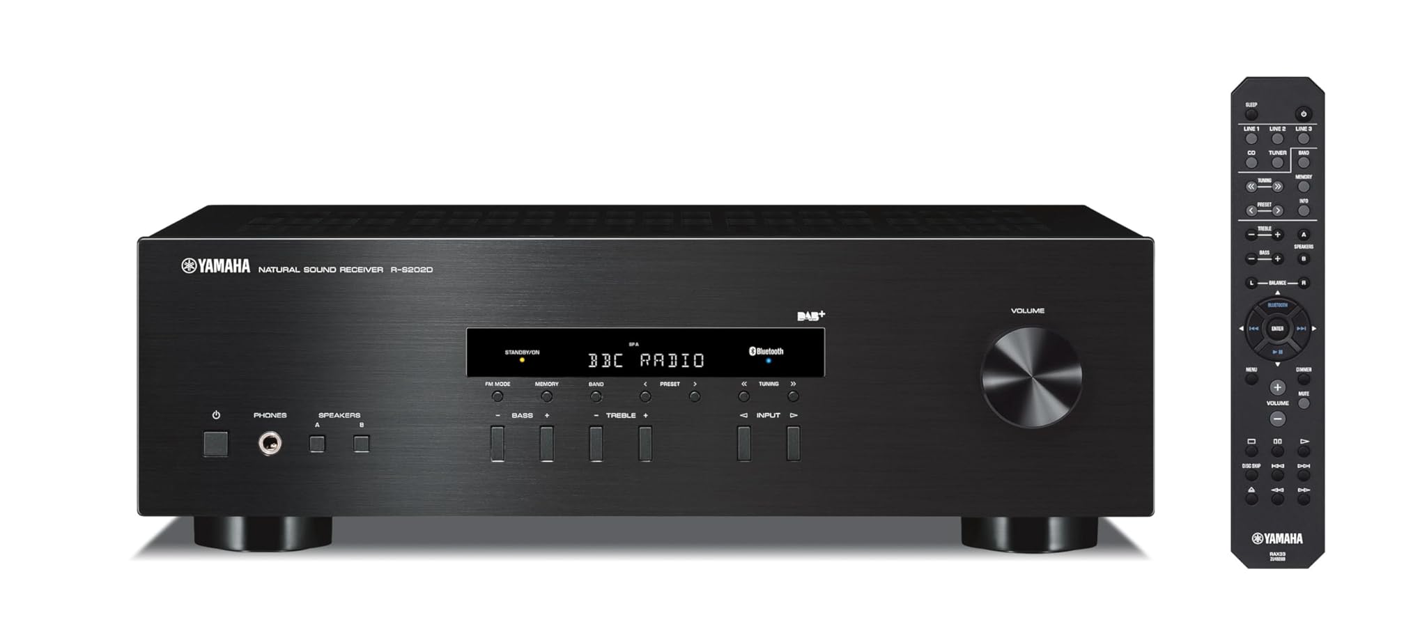Yamaha R-S202D Sintoamplificatore, Nero