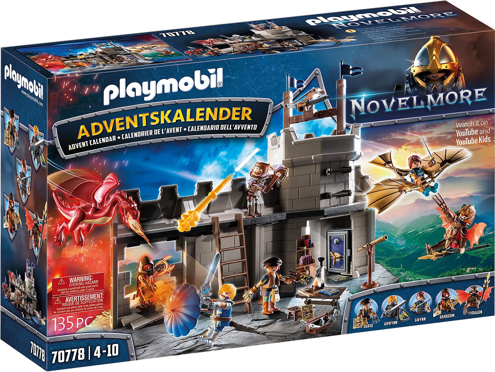 Playmobil Calendario dell'Avvento 70778 Novelmore