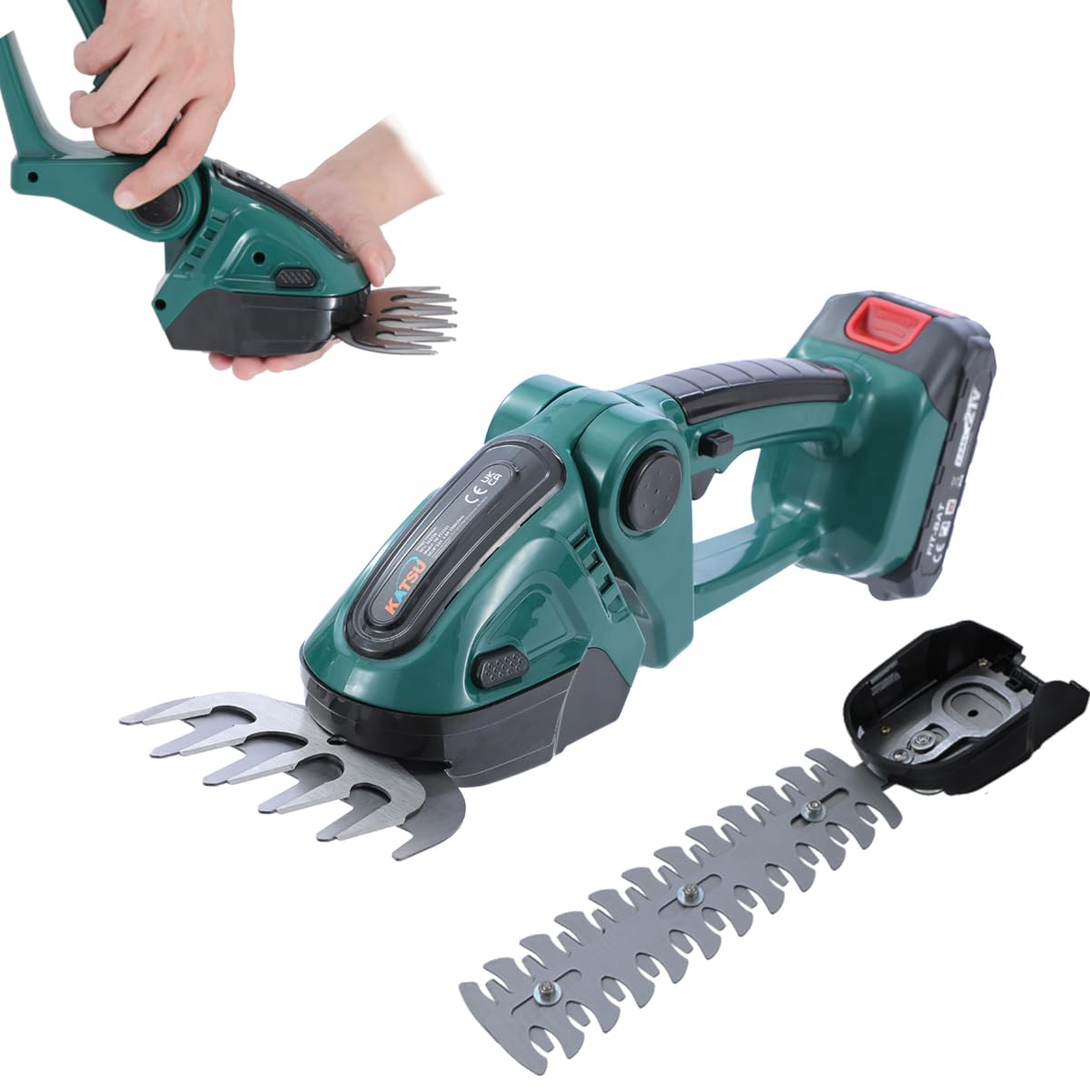 KATSU FIT-BAT Forbici Tagliasiepi e Cesoie Erba 21V