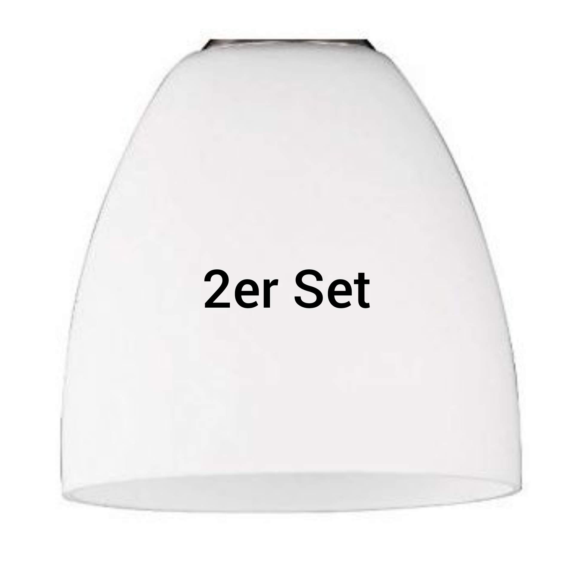 Set 2 Paralumi Timo 63921 E27 per Vetro LED