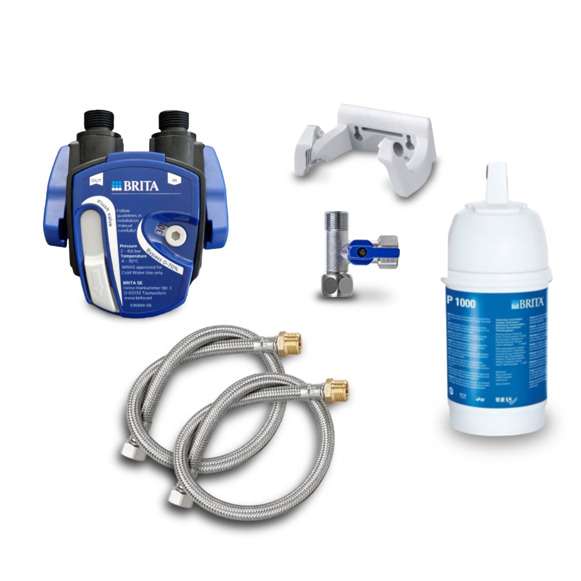 Brita Filtro Acqua Sottotavolo P1000 - Kit Installazione