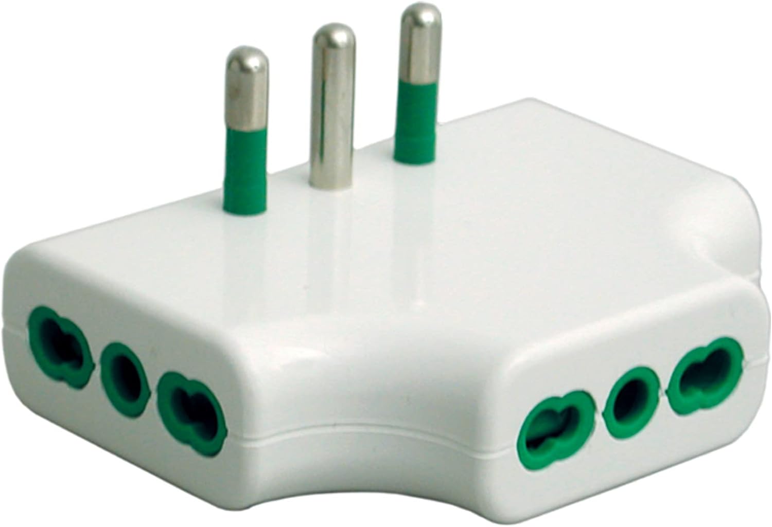 Fanton 82220 Adattatore Presa Tripla Piatta Salvaspazio - immagine 1