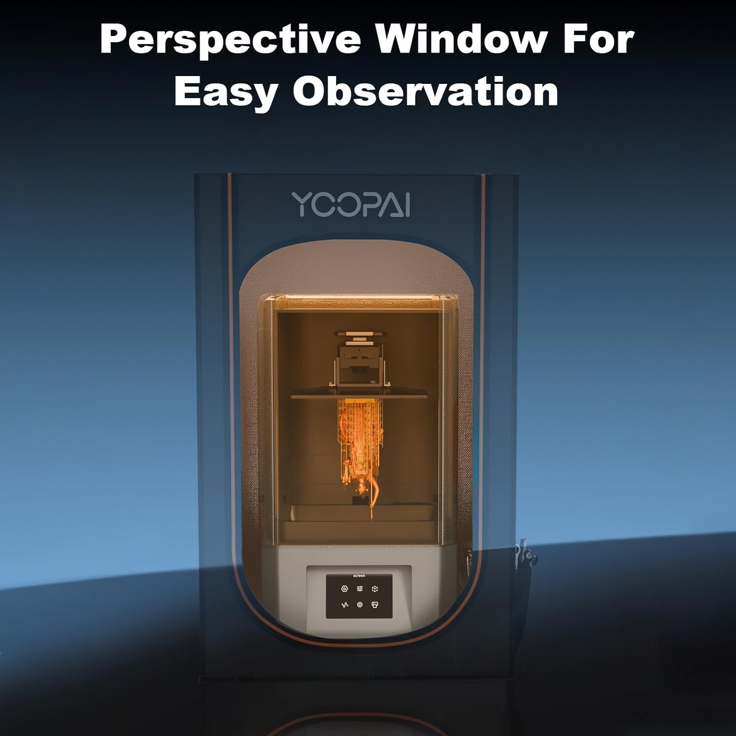 Yoopai Custodia Stampante 3D Resina con Ventilazione - immagine 6