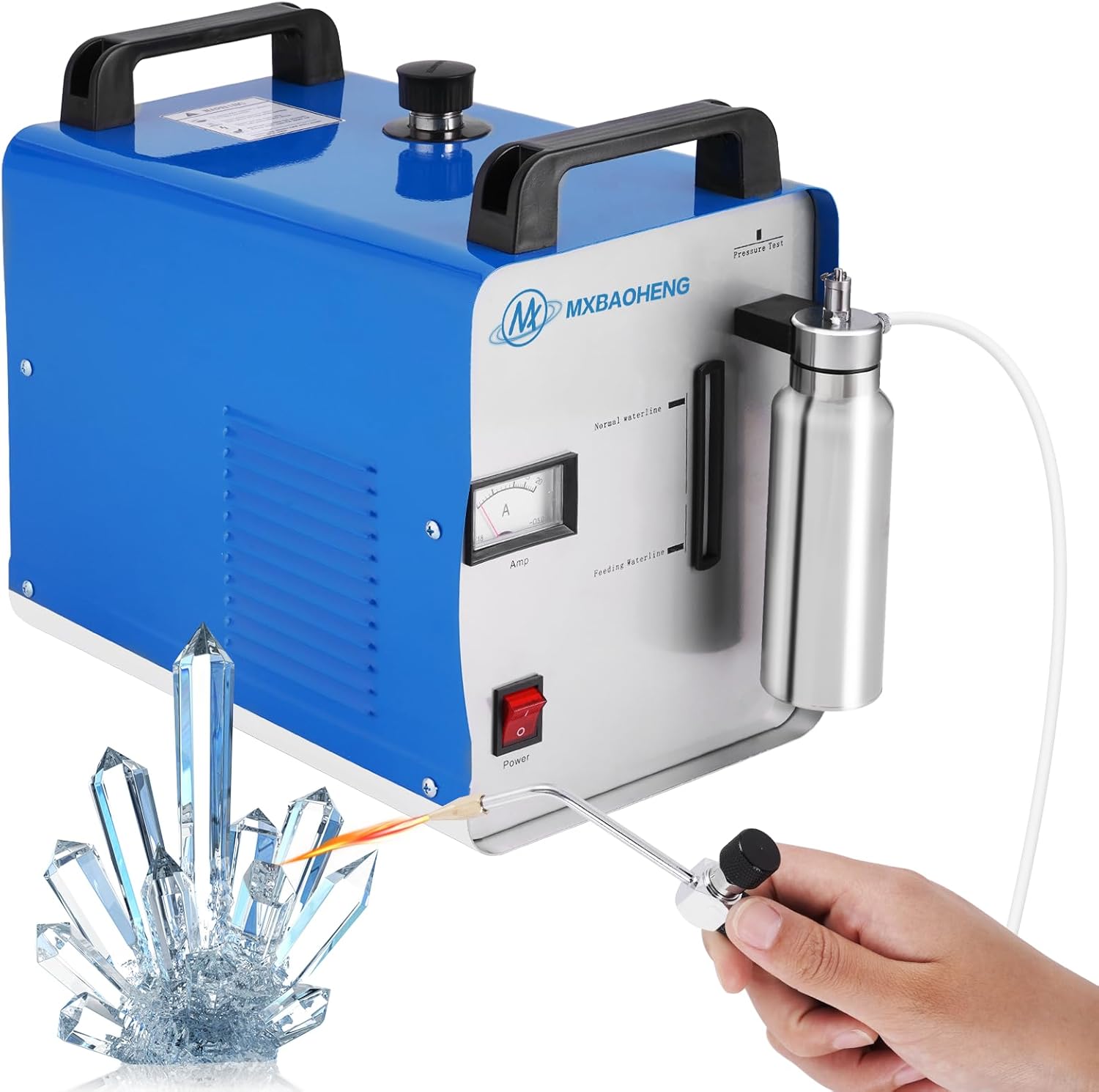 Mxbaoheng Lucidatrice a Fiamma Acrilica 75L/H 220V