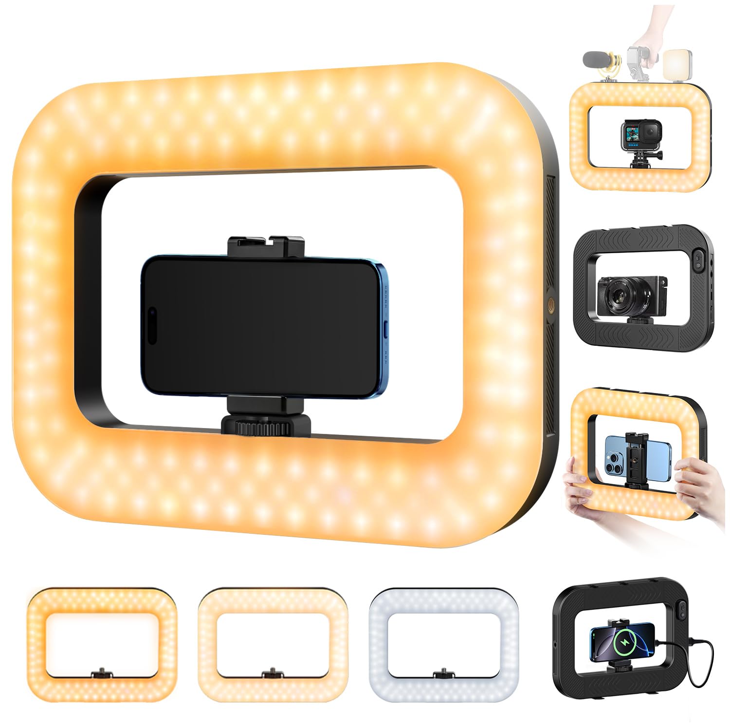 Yayusi Luce Cellulare per Video con Stabilizzatore