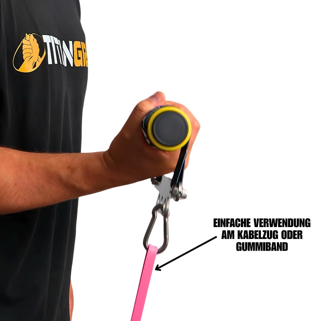 Iron Wrist Wrench - Finger & Handtrainer 40mm - immagine 5