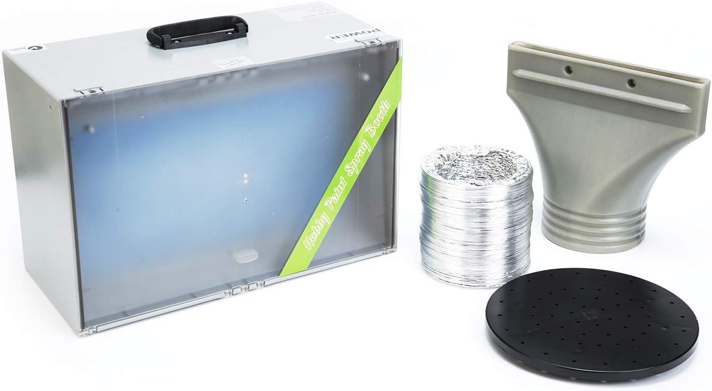 Fengda - BD-512 - Aerografo portatile con aspiratore - immagine 2