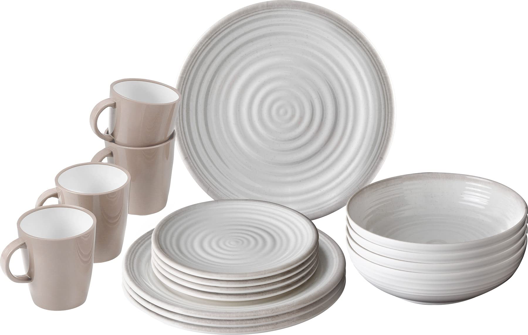 BRUNNER Set 16 Pezzi Savana STONETOUCH