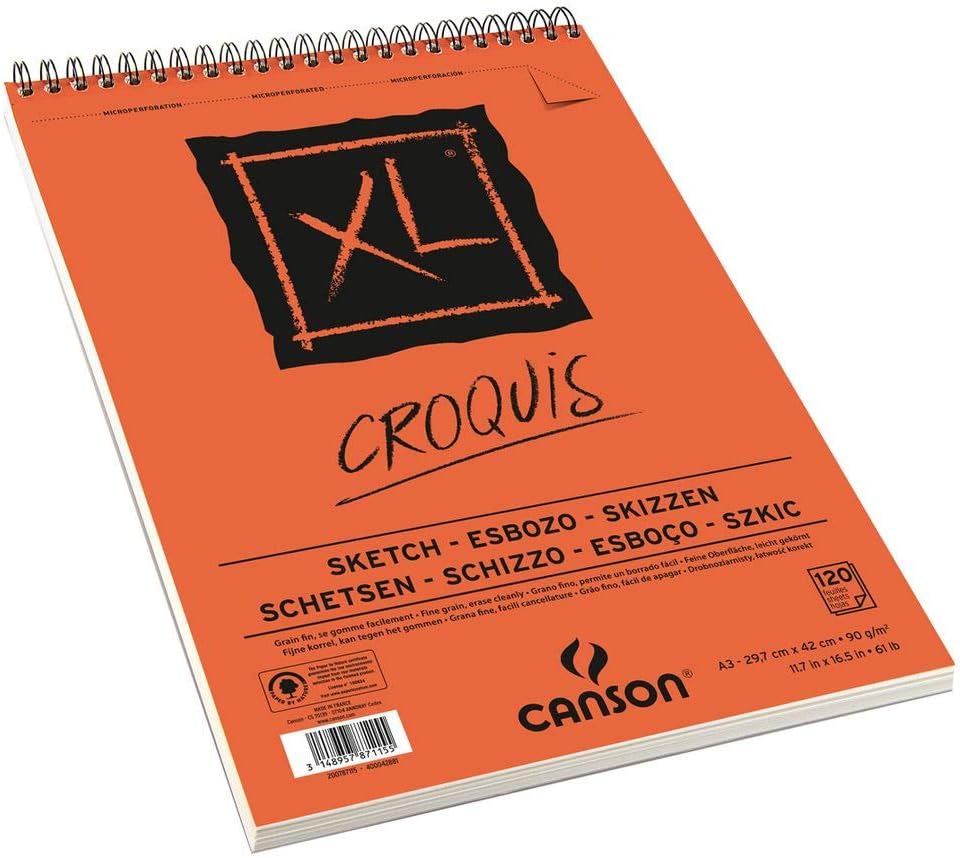 Canson XL Album Schizzo A3, 120 Fogli - immagine 1