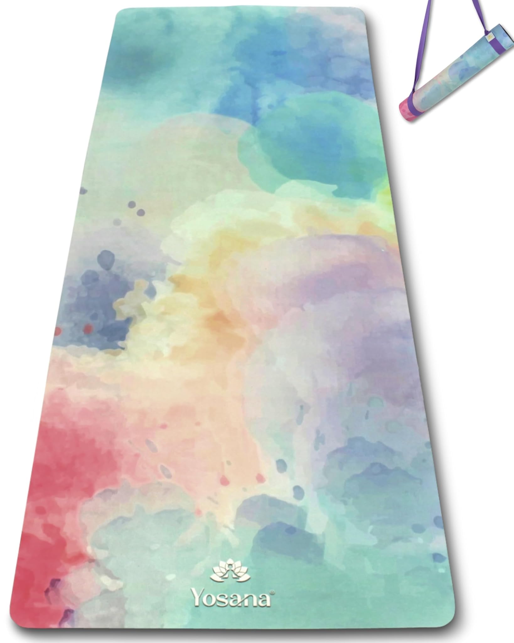 Tappetino Yoga Gomma Naturale 183x68x0,3cm