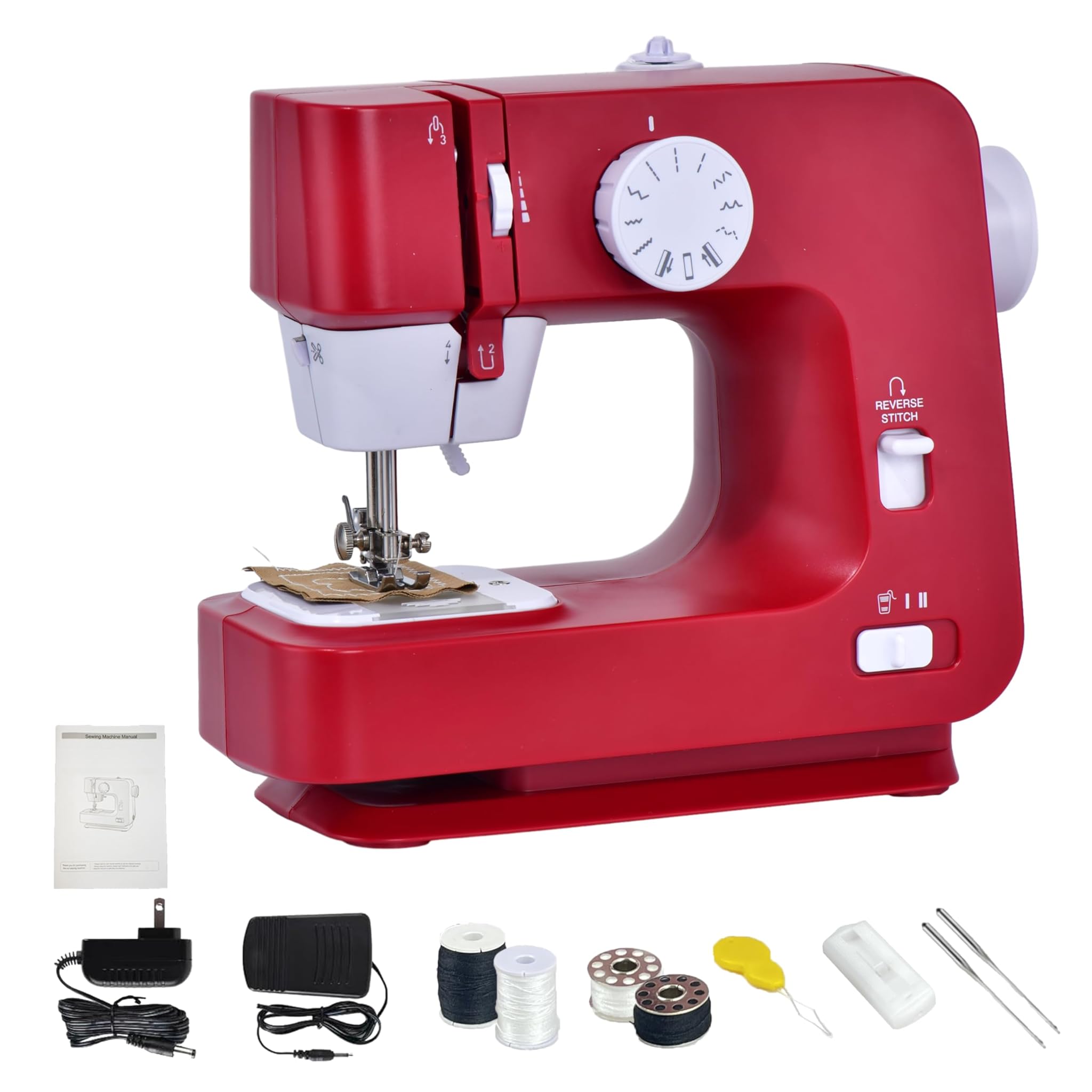 Mini Macchina da Cucire Compatta per Principianti