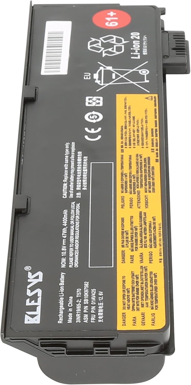 Blesys Batteria 47Wh 01AV425 per Lenovo Thinkpad T470/T480 - immagine 3