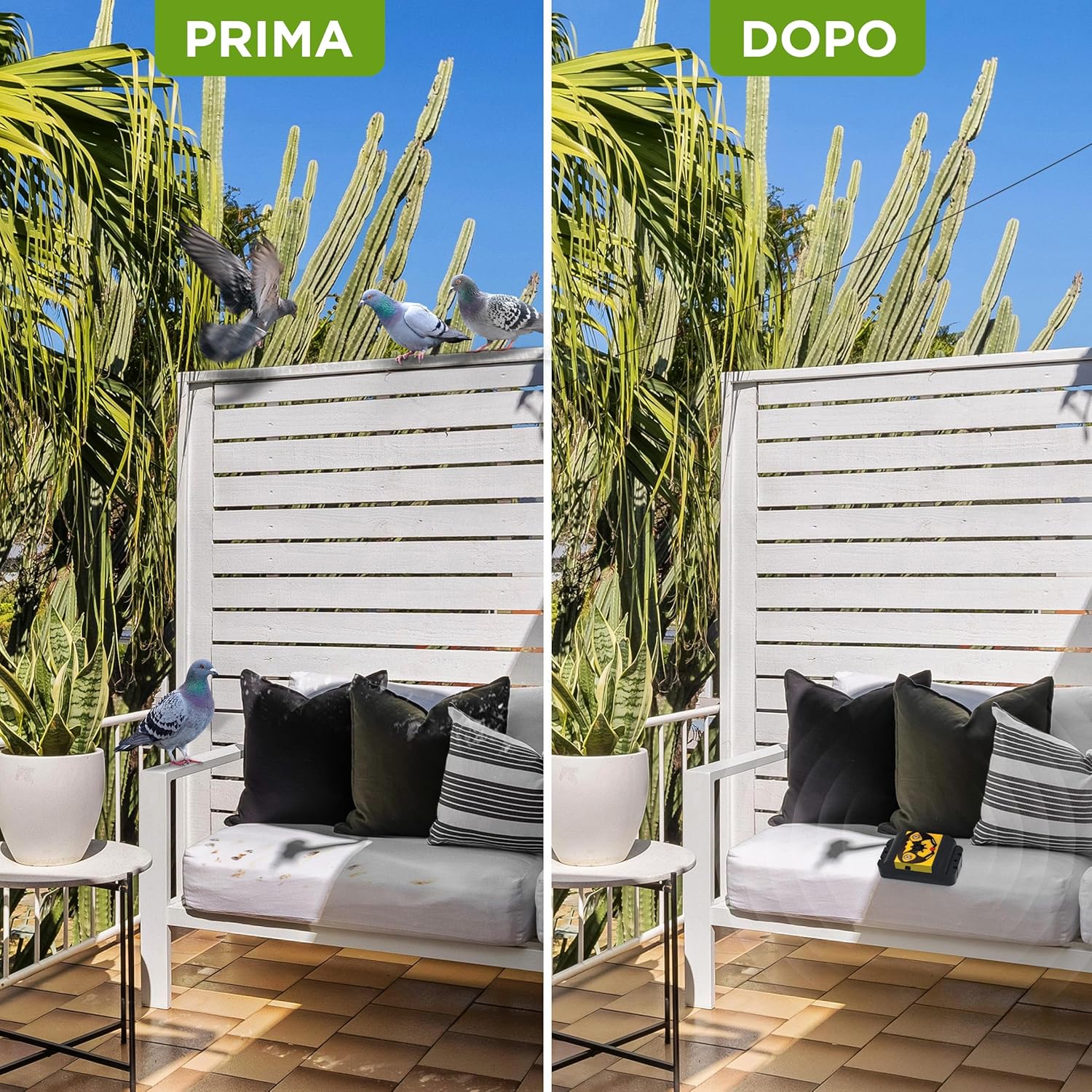 ISOTRONIC Deterrente per Uccelli a Ultrasuoni (3 pezzi) - immagine 5