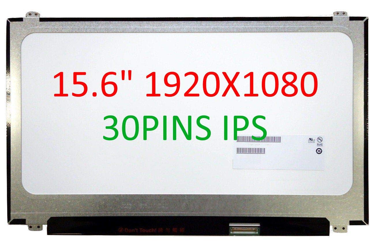 15.6" New Replacement Screen 1920x1080 30pin IPS