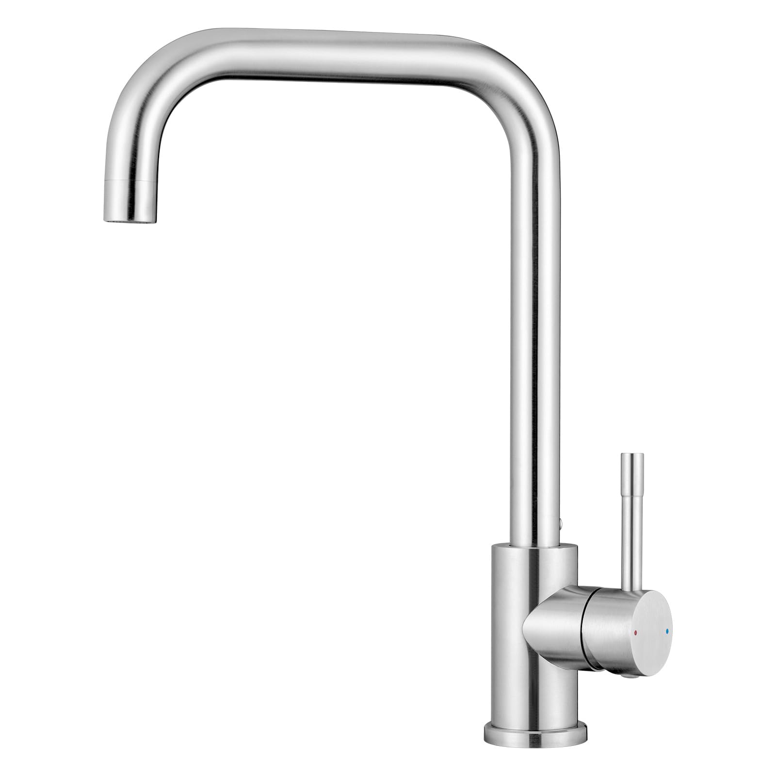 Cecipa Rubinetto Cucina Spazzolato Girevole 360°