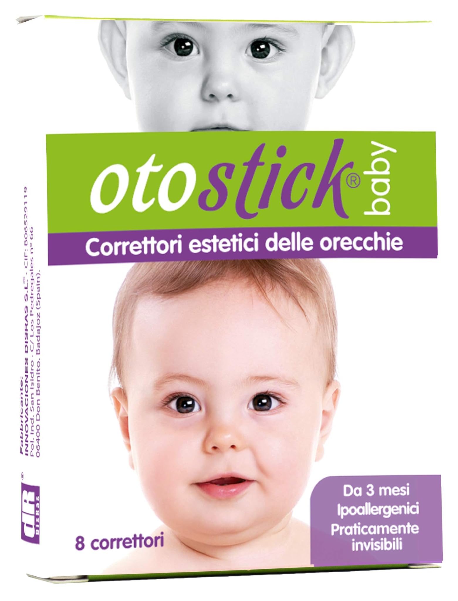Otostick® 8 Correttori Estetici Orecchie Prominenti Bambino