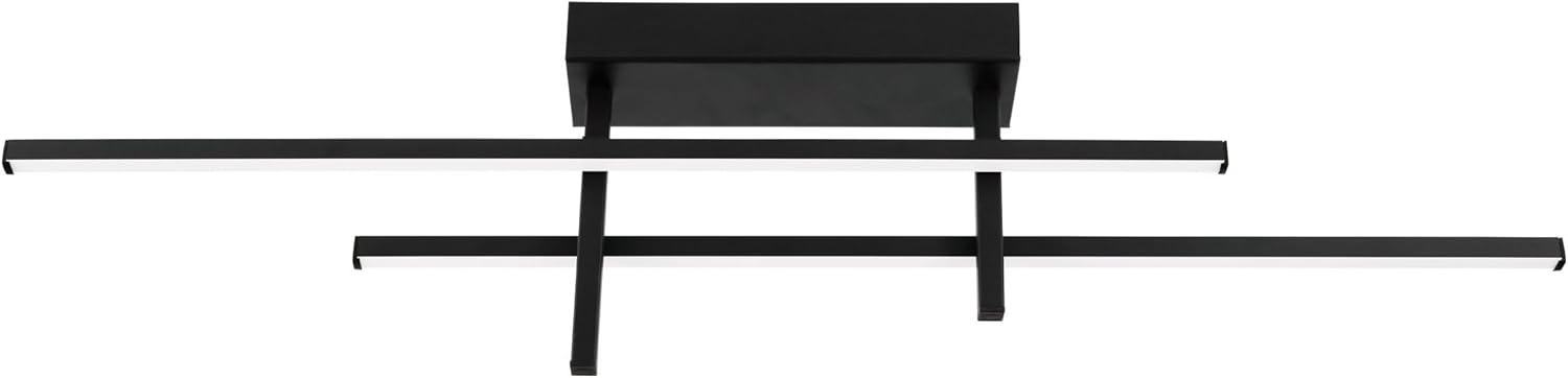 Eglo LED Lampada da Soffitto Trepiliano, Nero - immagine 1