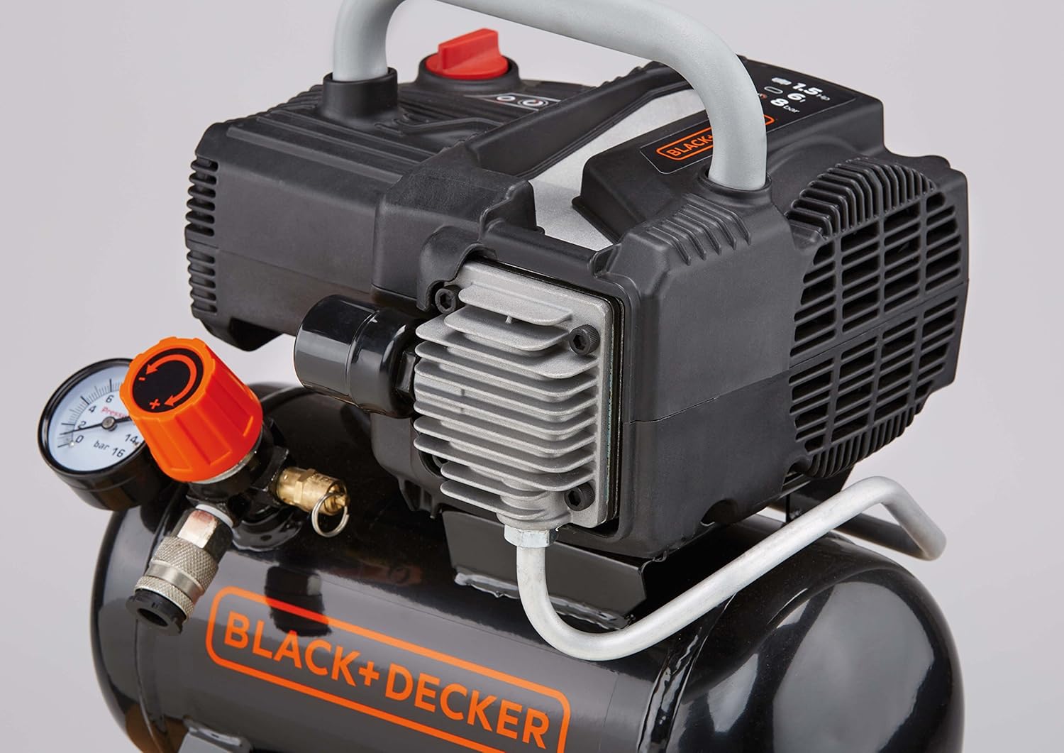 BLACK+DECKER NKBB304BND308 Compressore d'Aria, Nero - immagine 2