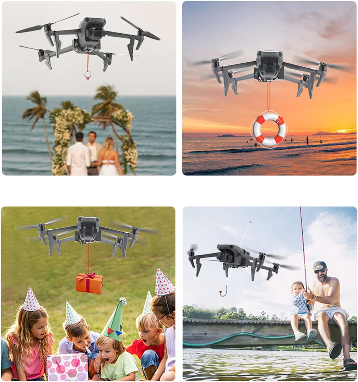 Lanciatore di Airdrop per Drone Mavic 3 3Pro - immagine 4