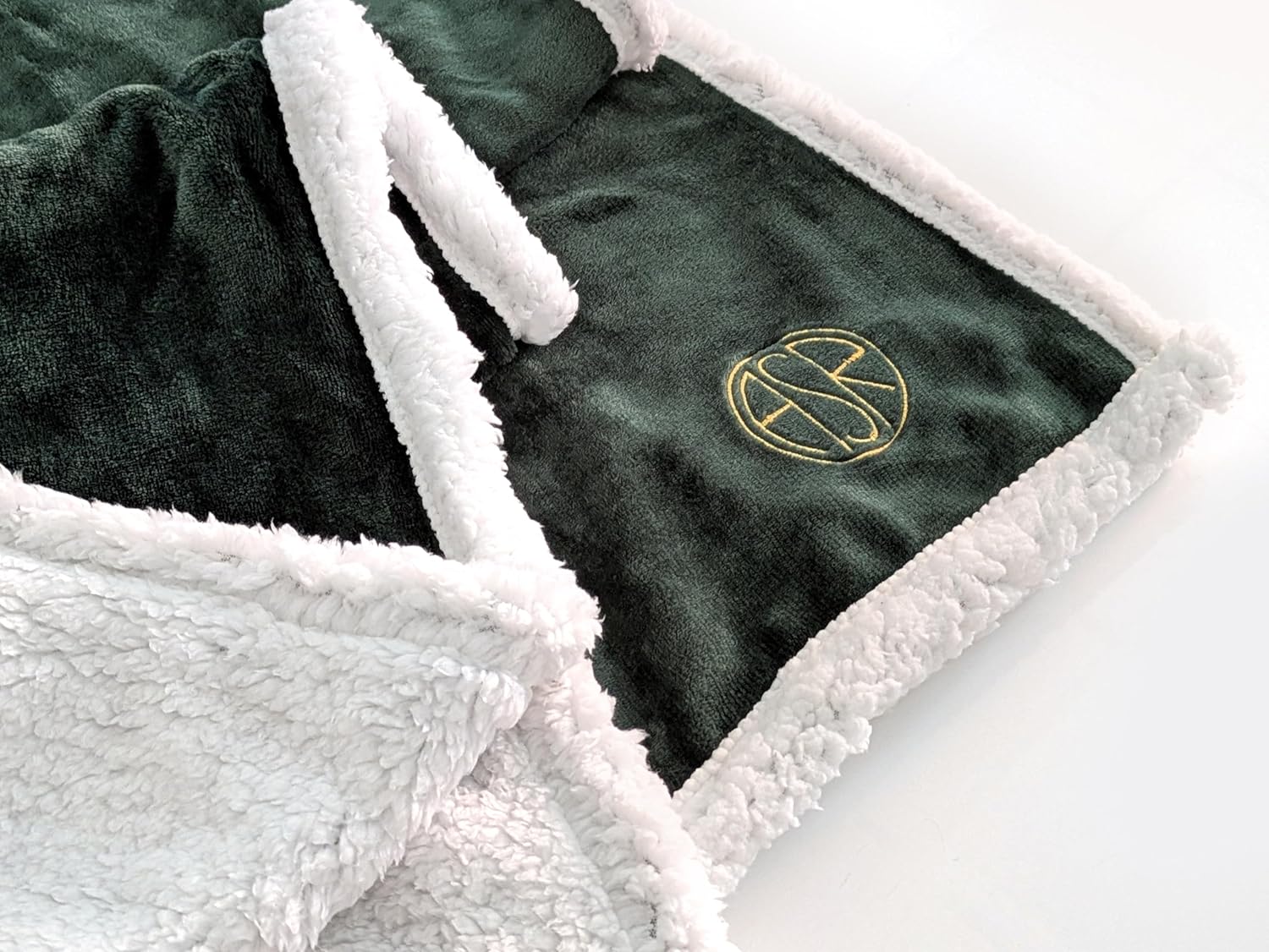 PLAID SHERPA ASR 130x170cm - dark green - immagine 2