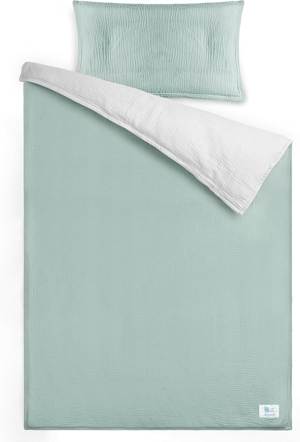 Lulumoon Copripiumino Lettino 100x135cm con Federa 40x60cm
