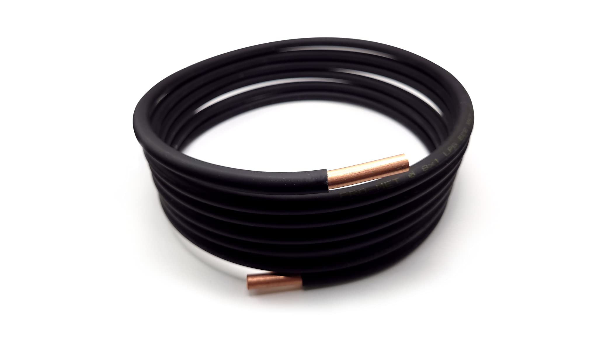 Tubo in rame da 8 mm per sistemi a gas GPL e metano (5 metri)