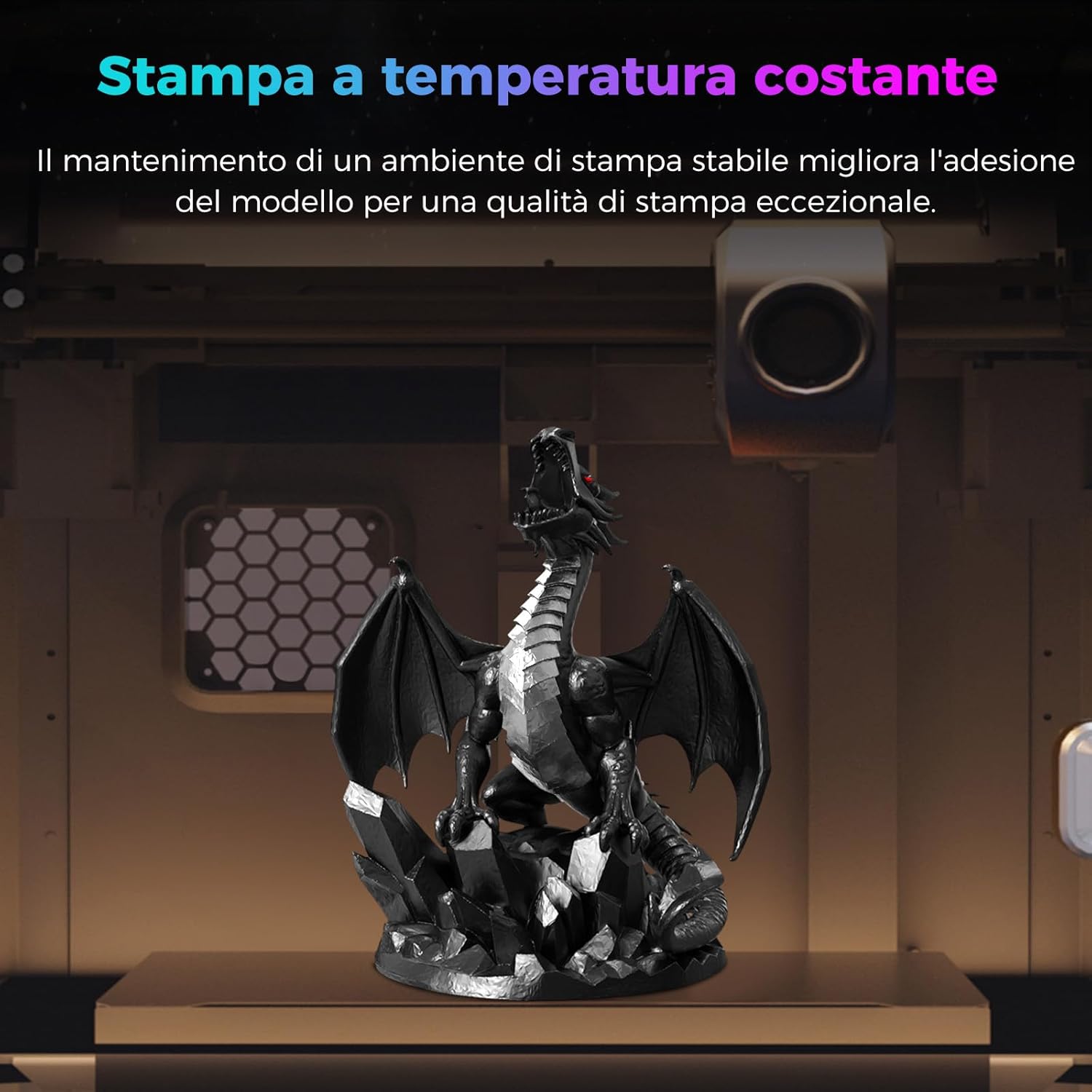 Creality Official Enclosure Trasparente K1 SE/K2 SE - immagine 4