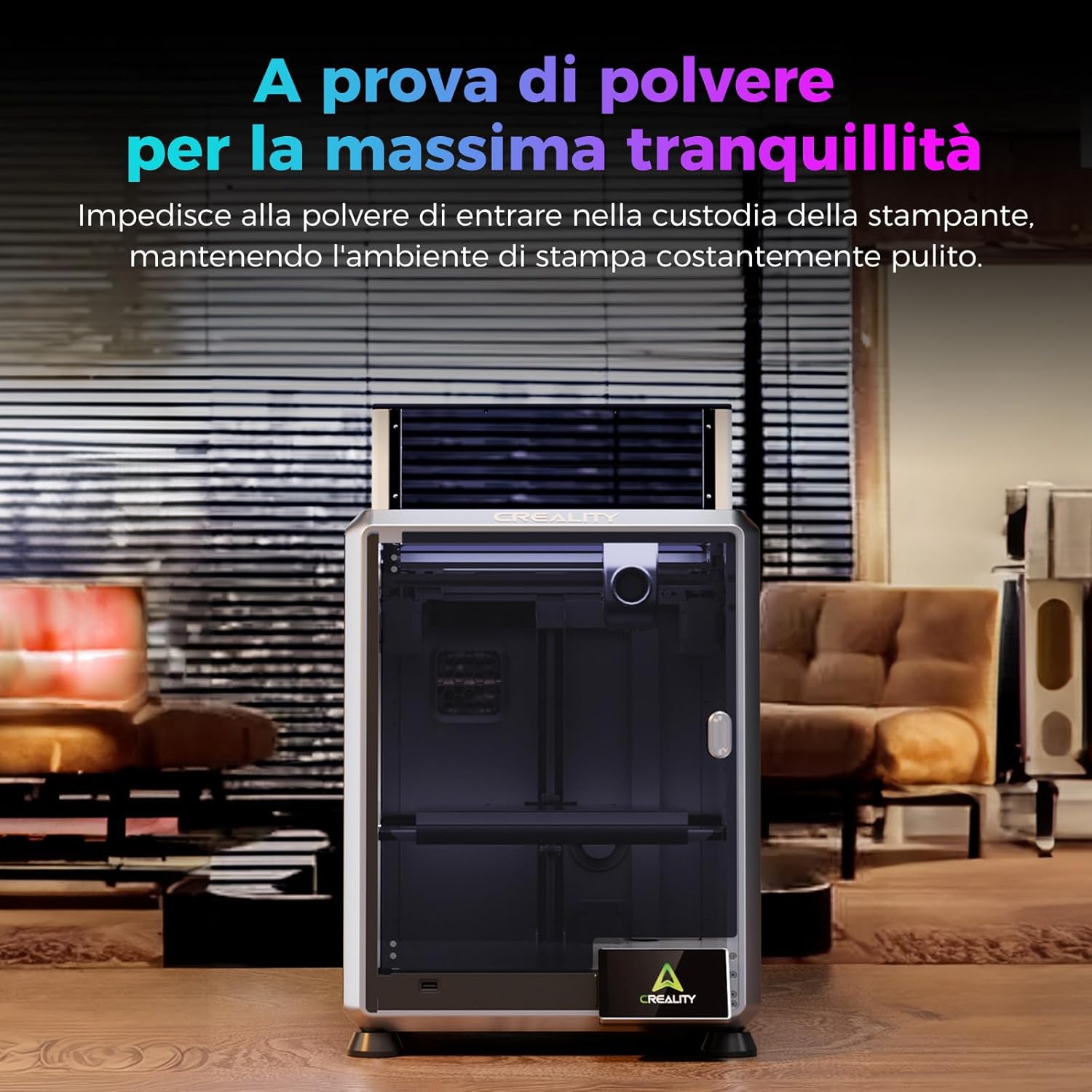 Creality Official Enclosure Trasparente K1 SE/K2 SE - immagine 6