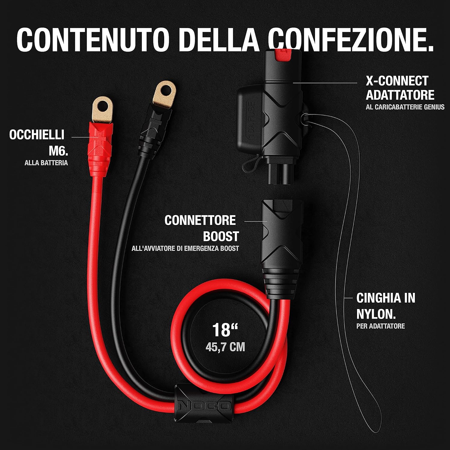 NOCO GBC007 Cavo Prolunga X-Connect 47cm - immagine 6